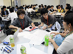 グループディスカッション討論の様子