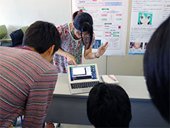 ポスターセッションの様子